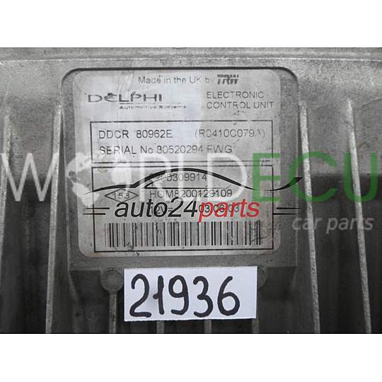 ECU Engine control unit RENAULT KANGOO 1.5 DCI 8200309914, R0410C079A