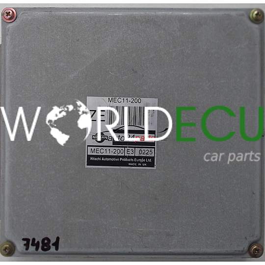 ECU ENGINE CONTROLLER NISSAN ALMERA 1.6 MEC11-200, MEC11200, E3, 0209, 0324, 0225, 0111, ZE