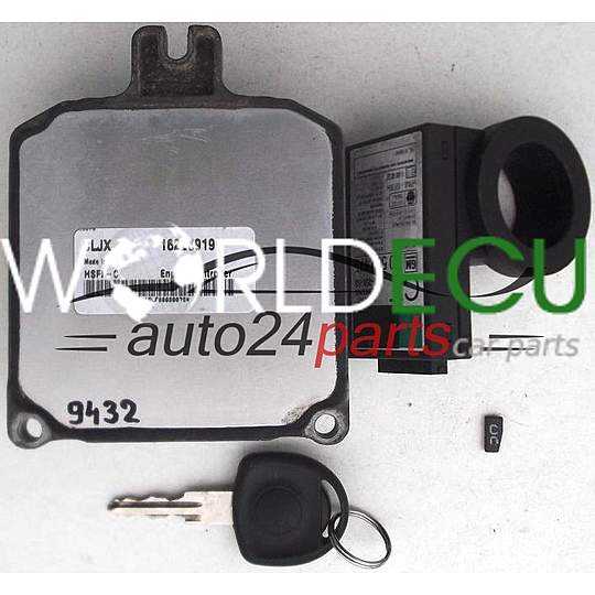 MOTORSTEUERGERÄT ECU STEUERGERÄT  OPEL ASTRA ZAFIRA 1.6 X16XEL DELPHI DELCO 16228919 CLJX, 16228919CLJX, HSFI-C