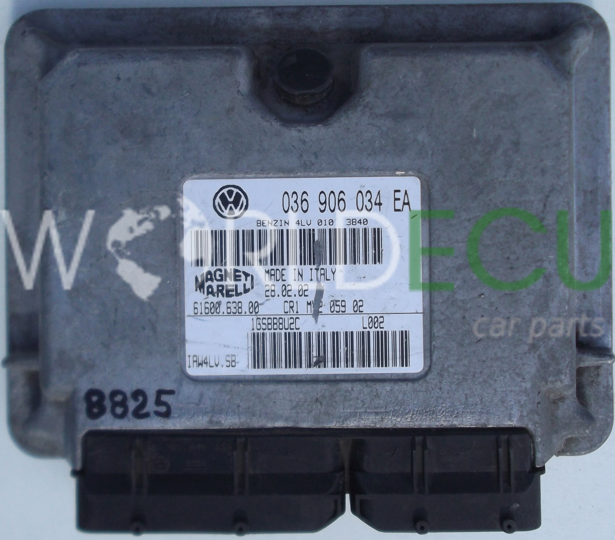 ECU ENGINE CONTROLLER VOLKSWAGEN LUPO 1.4 MAGNETI MARELLI IAW 4LV.SB ...