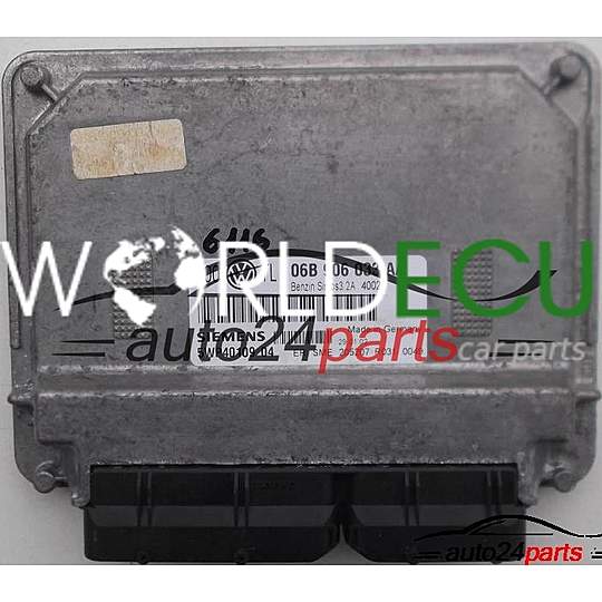 CENTRALINA MOTORE VW VOLKSWAGEN PASSAT 2.0 AZM SIEMENS 5WP40109 04, 06B 906 033 AA, 06B906033AA