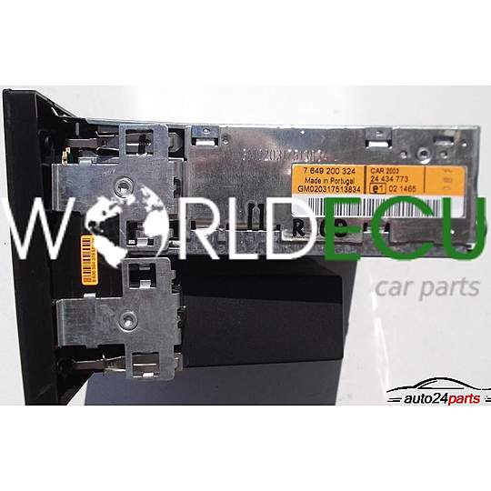 RADIO CASSETTE CAR 2003(F) OPEL AGILA 7 649 200 324 / 749200324 / 24 434 773 / 24434773 / 315276469 - R108