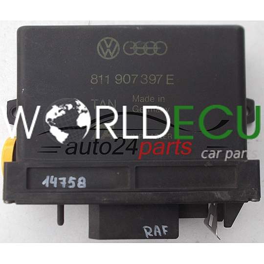 БЛО0К УПРАВЛЕНИЯ ДВИГАТЕЛЕМ VOLKSWAGEN AUDI 811 907 397 E, 811907397E, 5WP5001 - C810, 14758, 14759 (1)