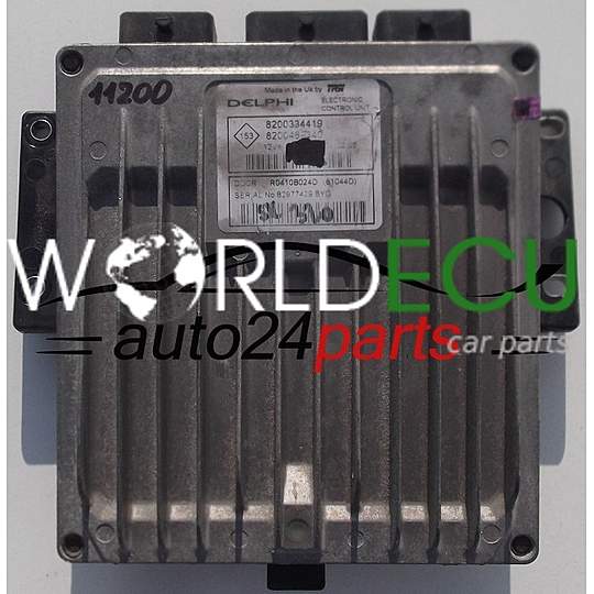 ECU CENTRALITA DE MOTOR RENAULT MEGANE 1.5 DCI DELPHI R0410B024D, 8200334419, 8200469340