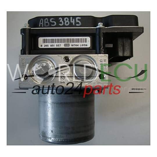 НАСОС Y БЛОК УПРАВЛЕНИЯ АБС AUDI BOSCH 0265236351, 8K9614517J, 0265951557, 8K9907379E