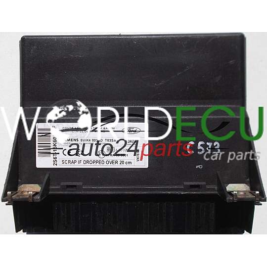 COMFORT CONTROL MODULE FORD FIESTA 1.4, 5WK4 8033D, 5WK48033D, 2S6T15K600DF