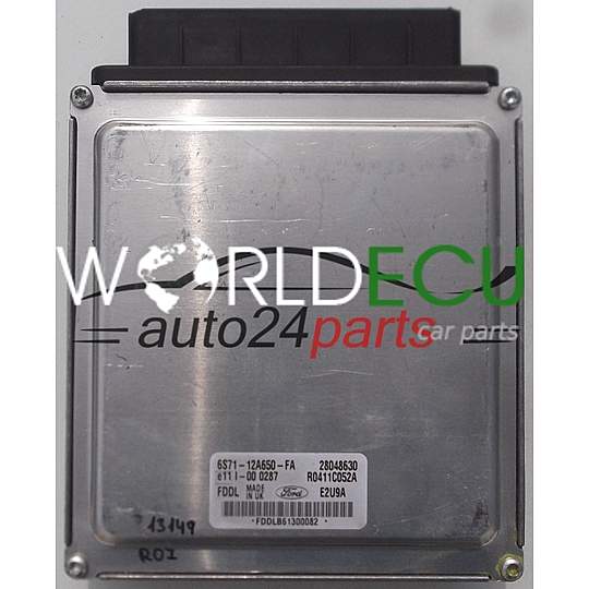 ECU ENGINE CONTROLLER FORD MONDEO 6S71-12A650-FA, 6S7112A650FA, 28048630, R0411C052A