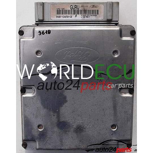 ECU ENGINE CONTROLLER FORD FIESTA 1.6, 94AB-12A650-GB, 94AB12A650GB, GURU