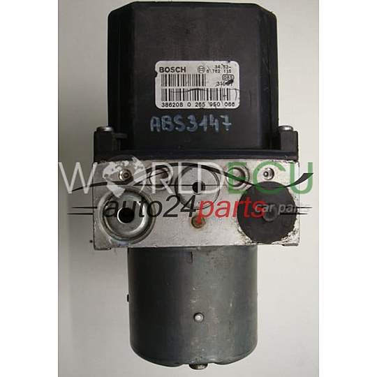 ABS PUMPE BLOCK HYDRAULIKPUMPE STEUERGERÄT BMW BOSCH 0 265 225 152, 0265225152, 34.51-6762113, 34516762113, 0265950066