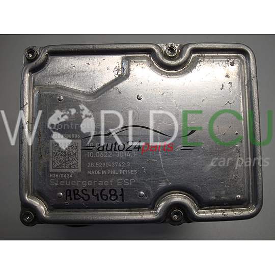 ABS PUMPE BLOCK HYDRAULIKPUMPE STEUERGERÄT VOLKSWAGEN PORSCHE 7P5614517A, 7P0907379L