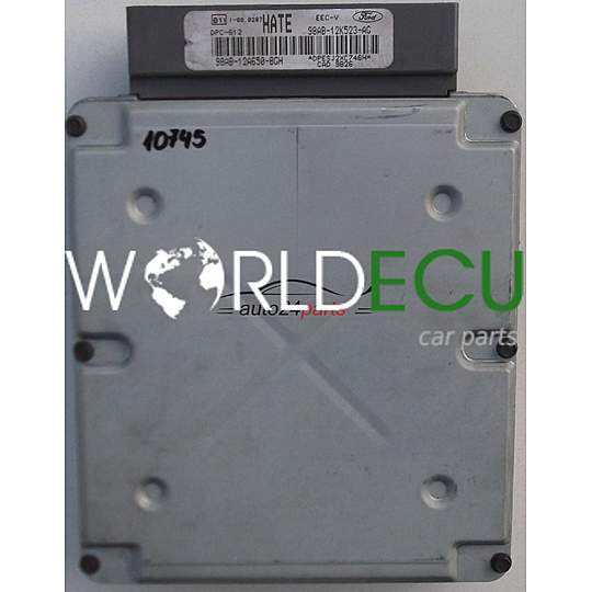 ECU ENGINE CONTROLLER FORD FOCUS 1.8 TDDI 98AB12A650BGH, 98AB-12A650-BGH, 98AB12K523AG, 98AB-12K523-AG HATE DPC-612