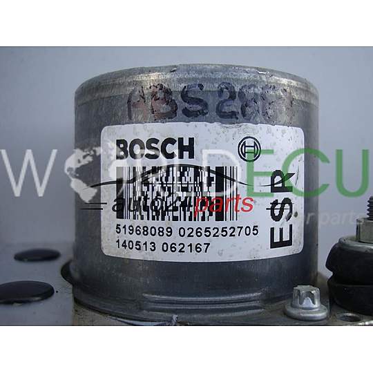 Abs Pump Module ALFA ROMEO MITO BOSCH 0 265 252 705, 0265252705, 51968089, 0265952252