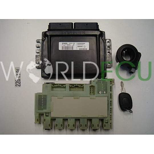 ECU ENGINE CONTROLLER RENAULT MEGANE 1.6 SIRIUS 32N S110138000B, S110138000 B, S110138000C, S110138000 C, 8200059086, 8200044437