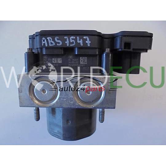 POMPE HYDRAULIQUE ET CALCULATEUR d'ABS FORD 0265243335 BK21-2C405-AF BK212C405AF 0265956061