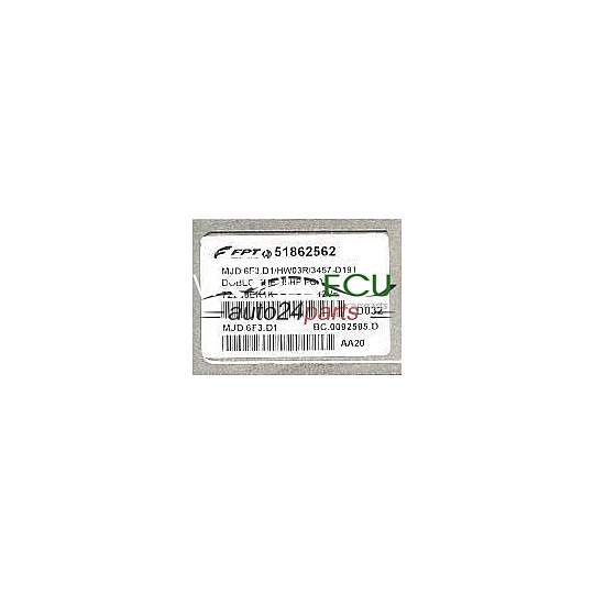 MOTORSTEUERGERÄT ECU STEUERGERAT FIAT DOBLO 1.3 JTD MAGNETI MARELLI MJD 6F3.D1, MJD6F3D1, FPT 51862562, BC.0092505.D, BC0092505D