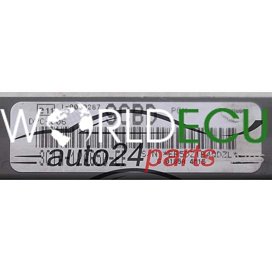 ECU CENTRALITA DE MOTOR FORD TRANSIT 2.0 TDI VISTEON 3C1A-12A650-EE, 3C1A12A650EE 9CBD DPC-806