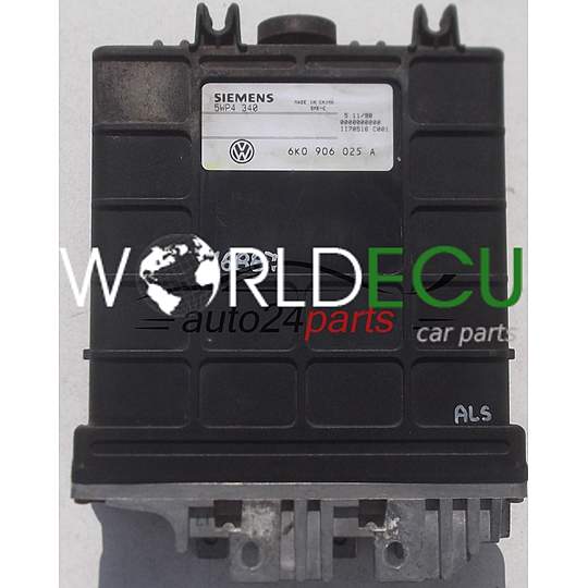 ECU CENTRALITA DE MOTOR VW VOLKSWAGEN SEAT 1.6 SIEMENS 5WP4340, 6K0 906 025 A, 6K0906025A