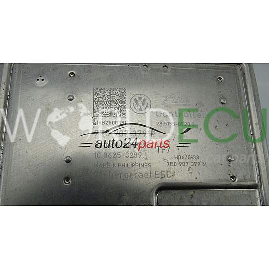 POMPE HYDRAULIQUE ET CALCULATEUR d'ABS VW VOLKSWAGEN 7E0614517M, 10.0220-0824.4, 10022008244, 7E0907379P