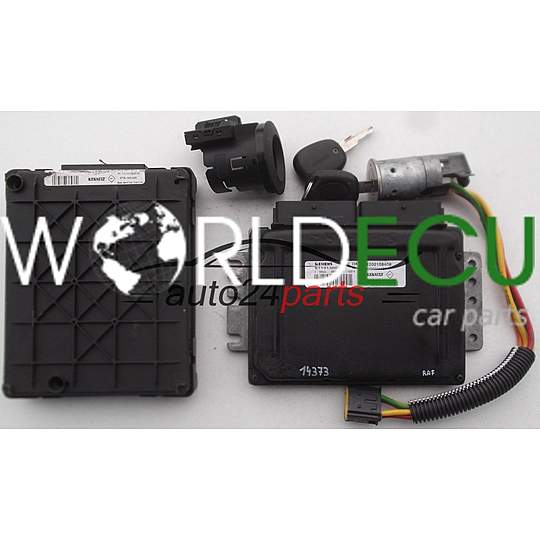 ECU ENGINE CONTROLLER RENAULT MEGANE 1.4 SIEMENS S110130072C, S110130072 C, 8200108408 8200044437 SIRIUS 32N