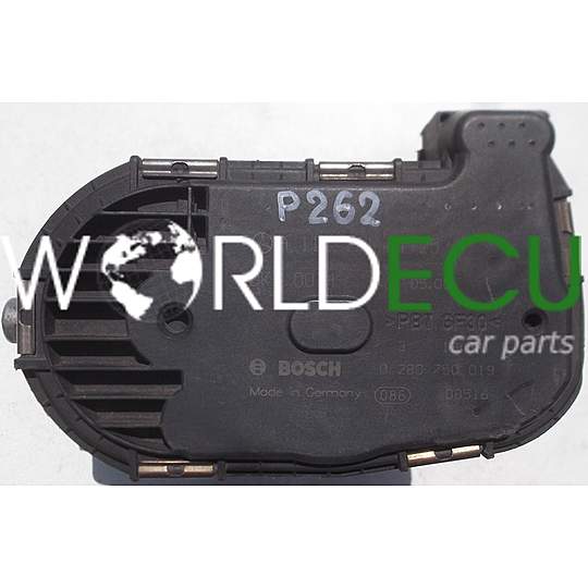 THROTTLE BODY MERCEDES BOSCH 0 280 750 019, 0280750019, A 112 141 01 25, A1121410125