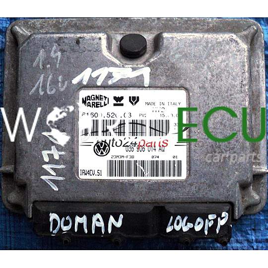 CENTRALINA MOTORE SEAT LEON 1.6 036 906 014 AQ, 036906014AQ, IAW4CV.S1, IAW4CVS1