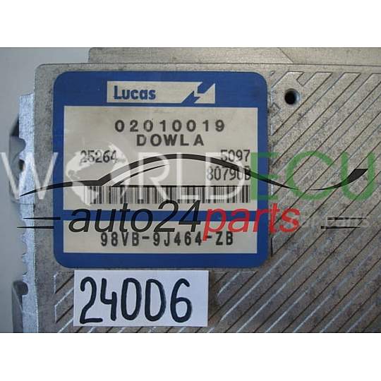 ECU Engine control unit FORD TRANSIT 98VB-9J464-ZB, 98VB9J464ZB, 02010019