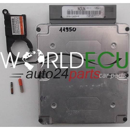 CENTRALINA DO MOTORE FORD KA 1.3 97KB-12A650-BC NOUN, 97KB12A650BC LPE-307