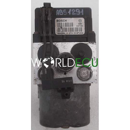 ABS HYDRAULIK-AGGREGAT MIT STEUERGERAET PUMP OPEL ASTRA G ZAFIRA BOSCH 0 265 216 461, 0265216461, 90 498 066, 90498066, 0 273 004 209, 0273004209