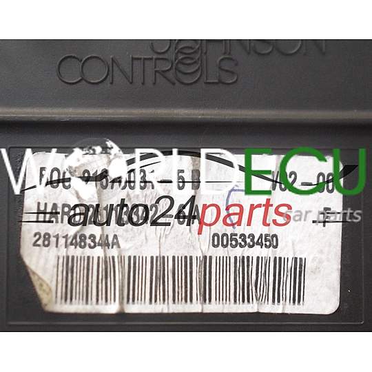 COMFORT CONTROL MODULE BSI CITROEN PEUGEOT JOHNSON CONTROLS 21676031-5B, 216760315B, 96 601 056 80, 9660105680