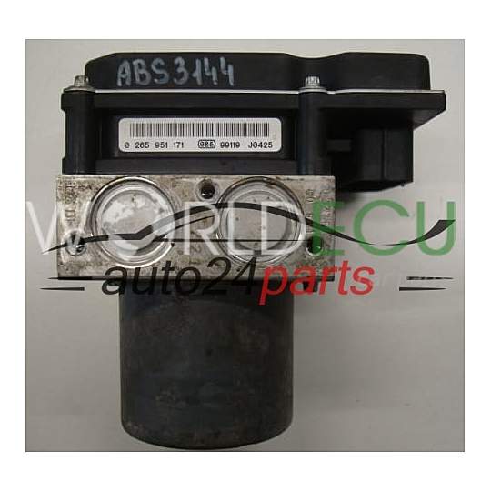 НАСОС Y БЛОК УПРАВЛЕНИЯ АБС AUDI BOSCH 0 265 236 191 0265236191 8K0614517FK 0265951171 8K0907379BT