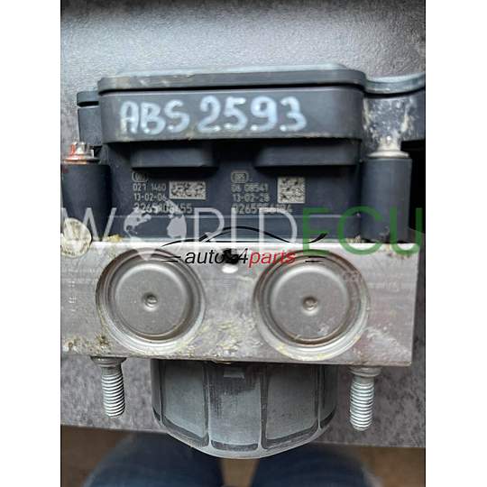 ABS PUMPE BLOCK HYDRAULIKPUMPE STEUERGERÄT FIAT BOSCH 0 265 242 838, 0265242838, 51929837, 0265956184