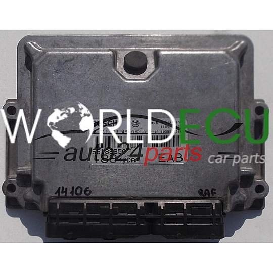 MOTORSTEUERGERÄT ECU STEUERGERAT FIAT PUNTO STILO BOSCH 0 281 011 494, 0281011494, 55188850, 18847DAA