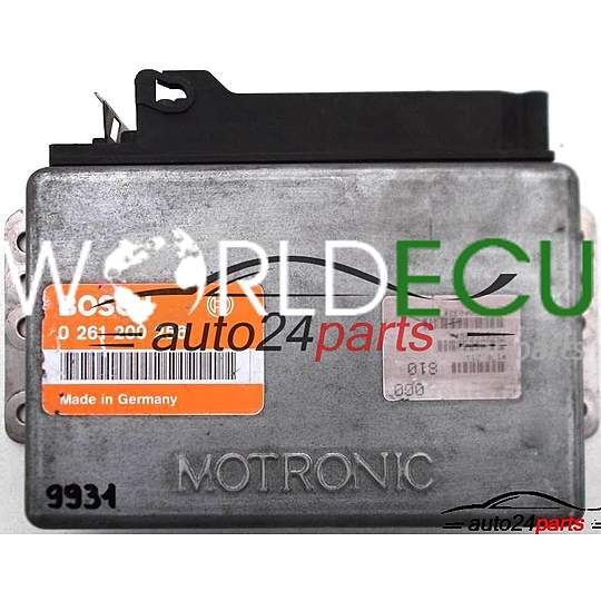 ECU ENGINE CONTROLLER ALFA ROMEO 164 2.0 V6 TURBO, BOSCH 0 261 200 256, 0261200256