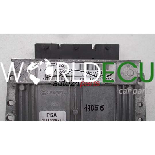 ECU ENGINE CONTROLLER CITROEN XSARA PICASSO 1.8 SAGEM 21584095-3, 215840953, 9649110080, 9644674580